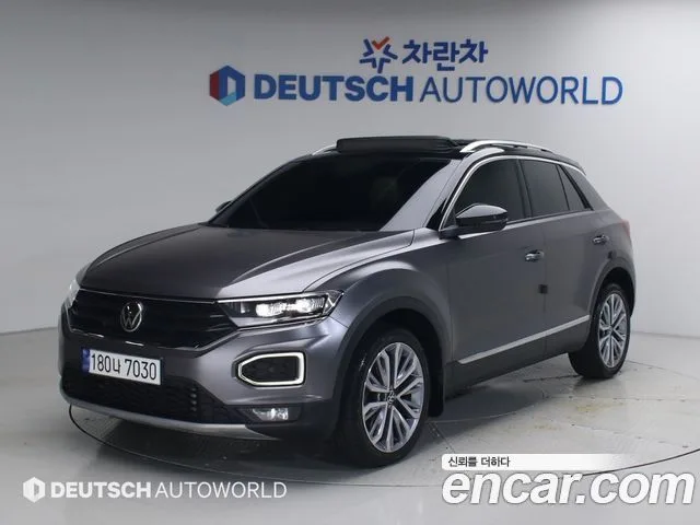 Volkswagen T-Roc, 2021 — фото автомобиля из Кореи