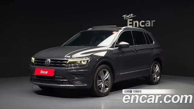 Volkswagen Tiguan, 2018 — фото автомобиля из Кореи