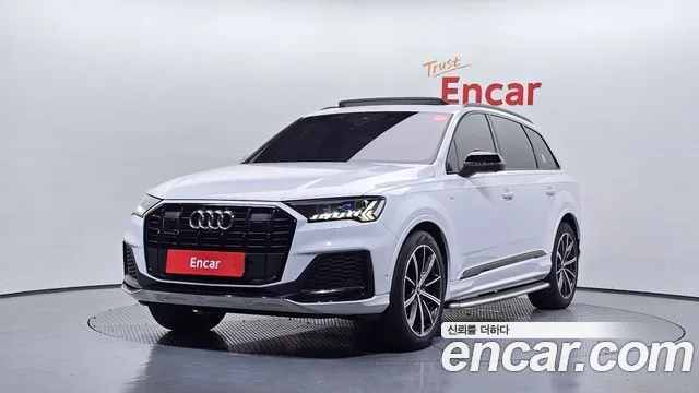 Audi Q7, 2021 — фото автомобиля из Кореи