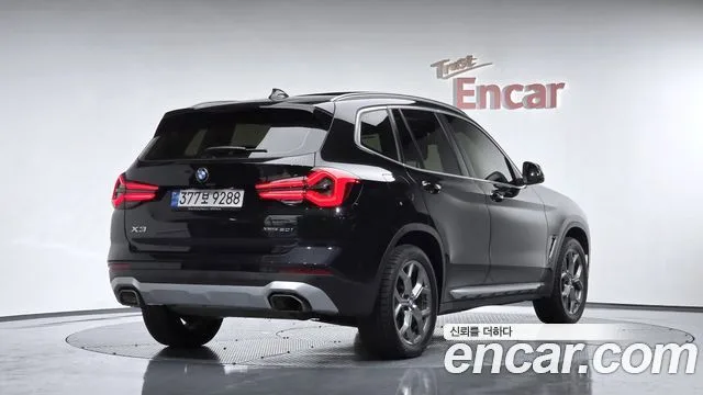 BMW X3, 2022 — фото автомобиля из Кореи
