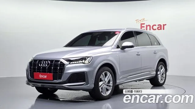 Audi Q7, 2021 — фото автомобиля из Кореи