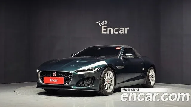 Jaguar F-type, 2022 — фото автомобиля из Кореи