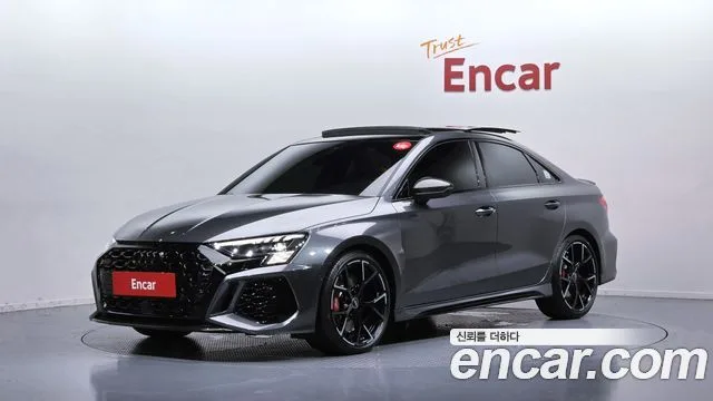 Audi RS3, 2023 — фото автомобиля из Кореи