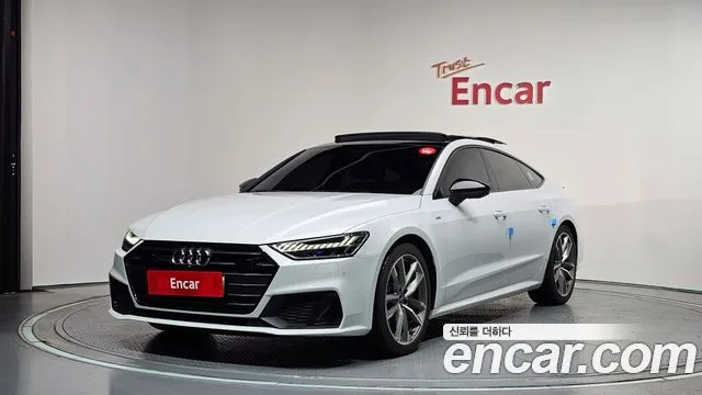 Audi A7, 2022 — фото автомобиля из Кореи
