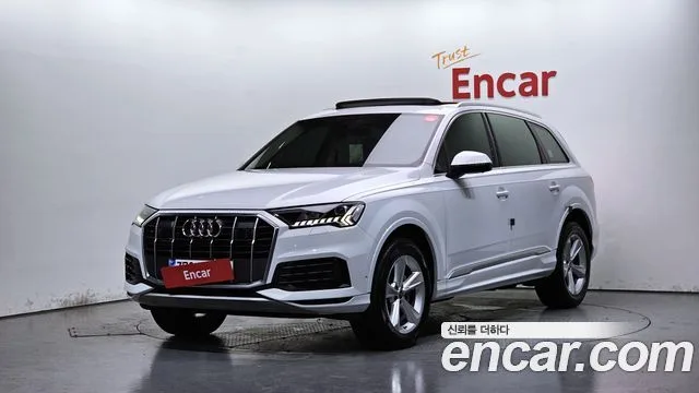 Audi Q7, 2021 — фото автомобиля из Кореи