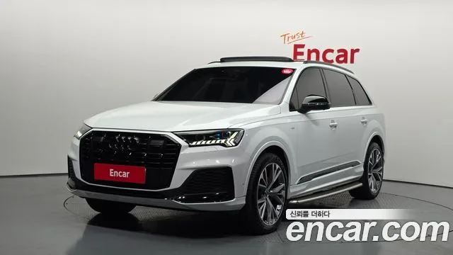 Audi Q7, 2022 — фото автомобиля из Кореи