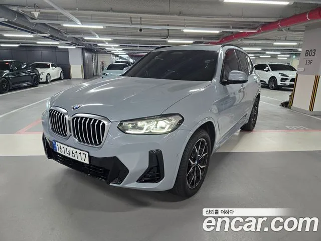 BMW X3, 2023 — фото автомобиля из Кореи