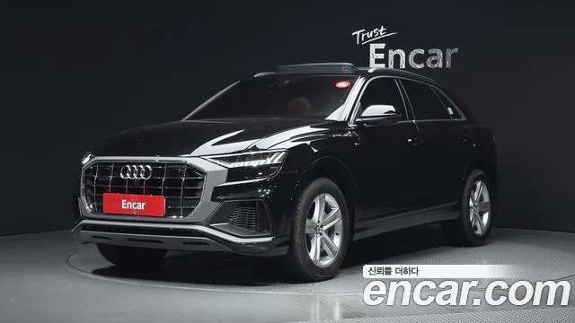 Audi Q8, 2021 — фото автомобиля из Кореи
