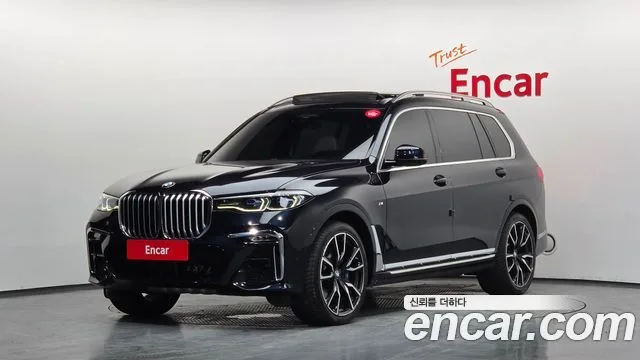 BMW X7, 2021 — фото автомобиля из Кореи