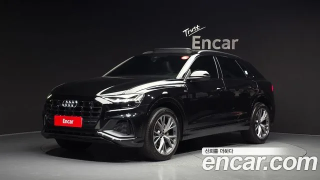 Audi Q8, 2022 — фото автомобиля из Кореи
