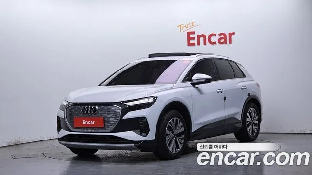 Audi Q4 e-tron, 2025 — фото автомобиля из Кореи