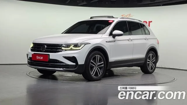 Volkswagen Tiguan, 2021 — фото автомобиля из Кореи