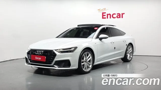Audi A7, 2022 — фото автомобиля из Кореи