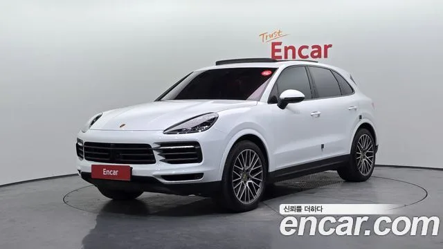 Porsche Cayenne, 2023 — фото автомобиля из Кореи