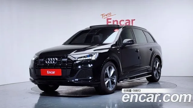 Audi Q7, 2023 — фото автомобиля из Кореи