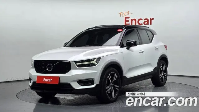 Volvo XC40, 2021 — фото автомобиля из Кореи