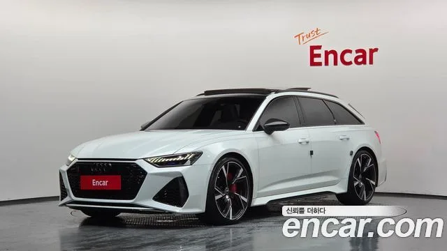 Audi RS6, 2021 — фото автомобиля из Кореи