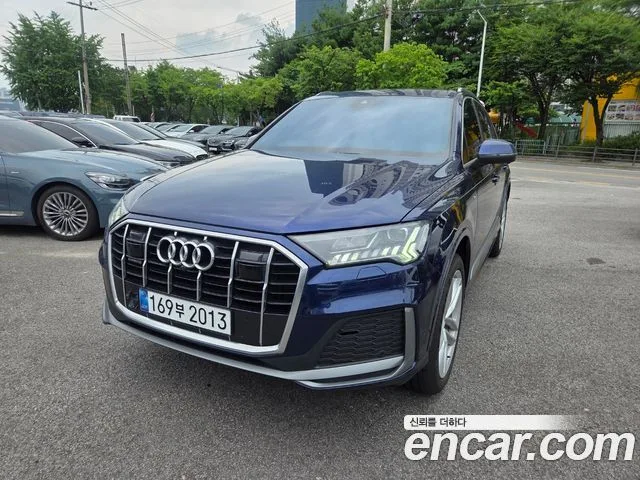 Audi Q7, 2023 — фото автомобиля из Кореи