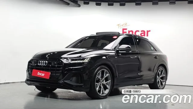 Audi Q8, 2023 — фото автомобиля из Кореи