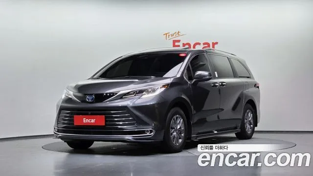 Toyota Sienna, 2025 — фото автомобиля из Кореи