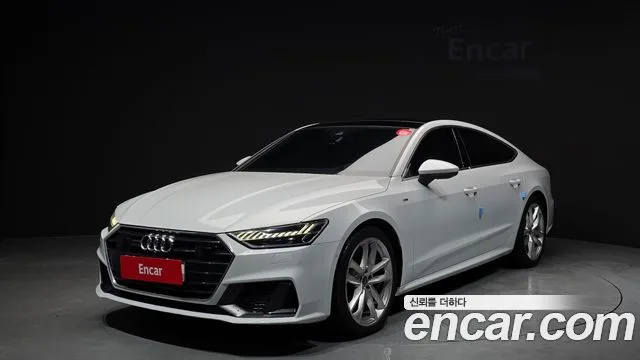 Audi A7, 2022 — фото автомобиля из Кореи