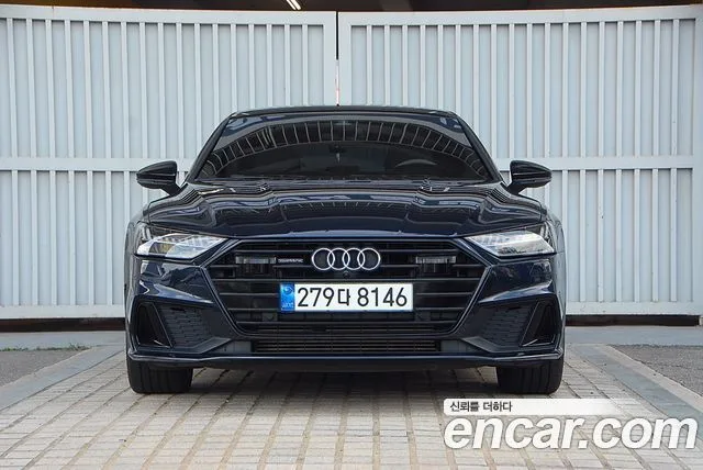 Audi A7, 2022 — фото автомобиля из Кореи