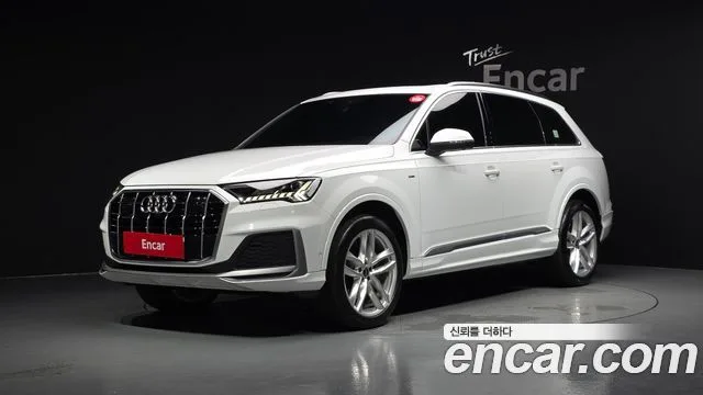 Audi Q7, 2023 — фото автомобиля из Кореи