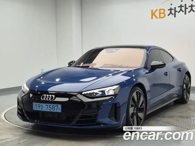 Audi e-tron GT, 2022 — фото автомобиля из Кореи