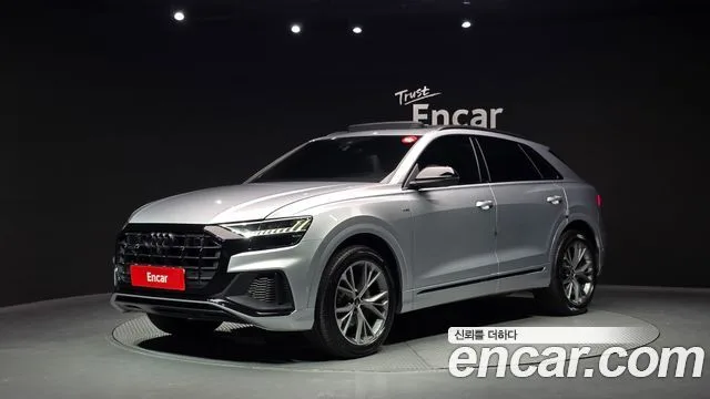 Audi Q8, 2022 — фото автомобиля из Кореи