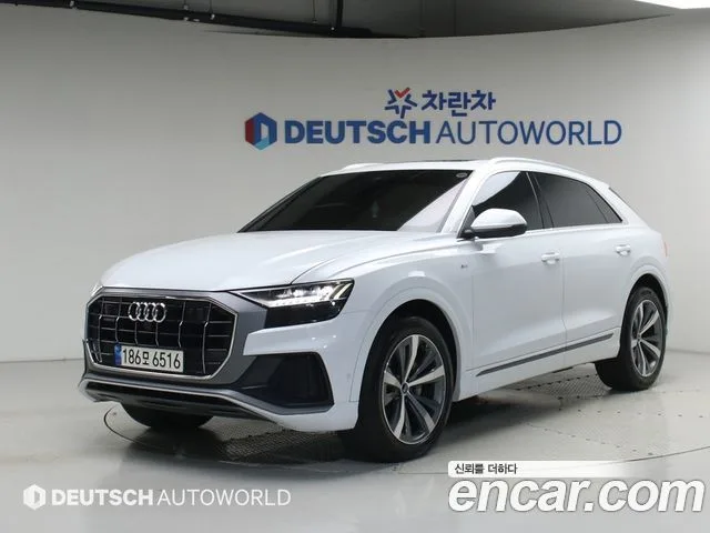 Audi Q8, 2021 — фото автомобиля из Кореи
