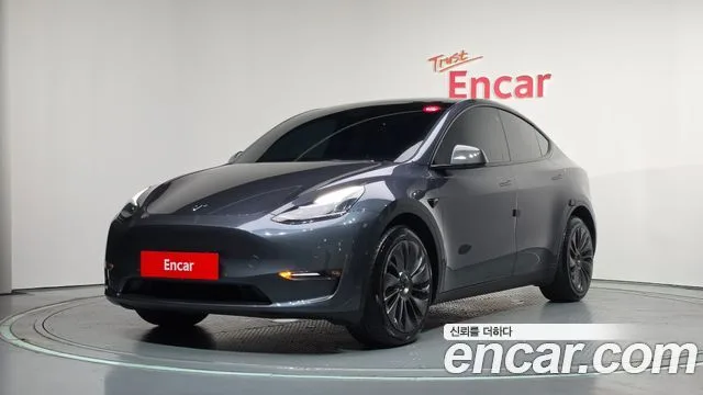 Tesla Model Y, 2022 — фото автомобиля из Кореи