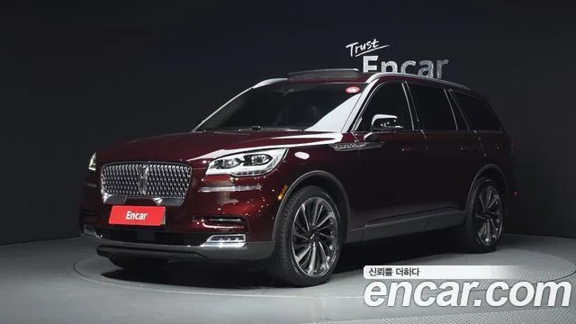 Lincoln Aviator, 2021 — фото автомобиля из Кореи