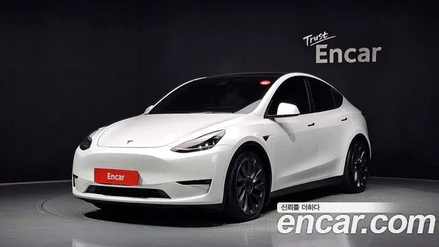 Tesla Model Y, 2021 — фото автомобиля из Кореи