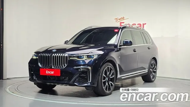 BMW X7, 2020 — фото автомобиля из Кореи