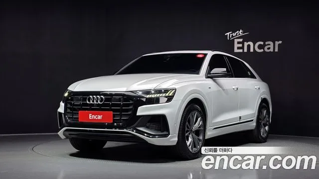 Audi Q8, 2022 — фото автомобиля из Кореи