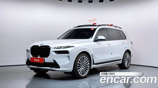 BMW X7, 2023 — фото автомобиля из Кореи