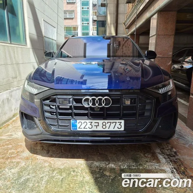 Audi Q8, 2023 — фото автомобиля из Кореи
