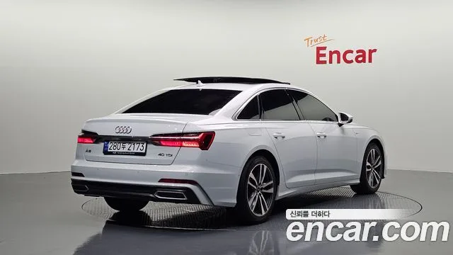 Audi A6, 2023 — фото автомобиля из Кореи