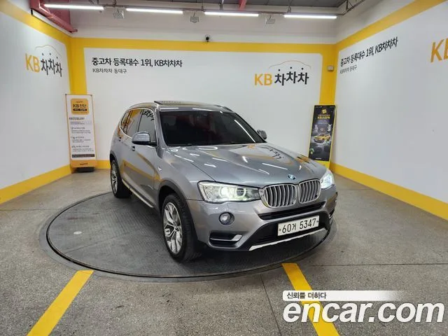 BMW X3, 2015 — фото автомобиля из Кореи