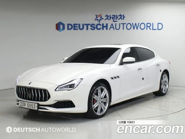 Maserati Quattroporte, 2017 — фото автомобиля из Кореи