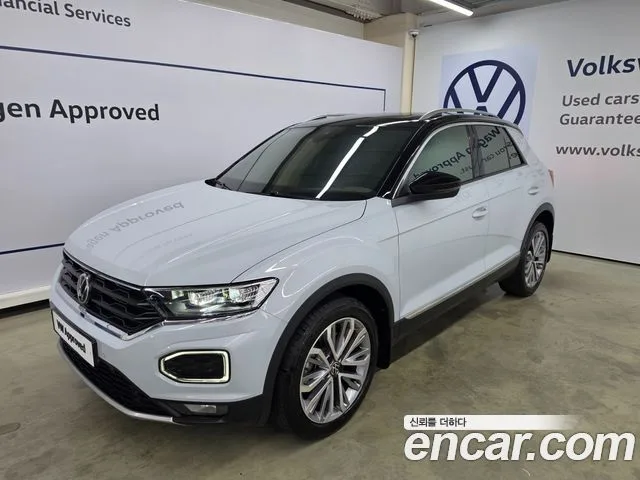 Volkswagen T-Roc, 2021 — фото автомобиля из Кореи
