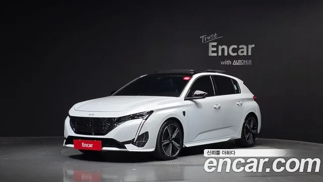 Peugeot 308, 2023 — фото автомобиля из Кореи