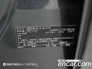 Hyundai Sonata, 2021 — миниатюра 20