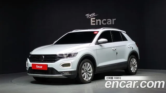 Volkswagen T-Roc, 2021 — фото автомобиля из Кореи