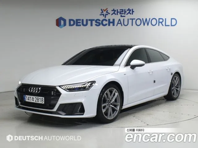 Audi A7, 2020 — фото автомобиля из Кореи