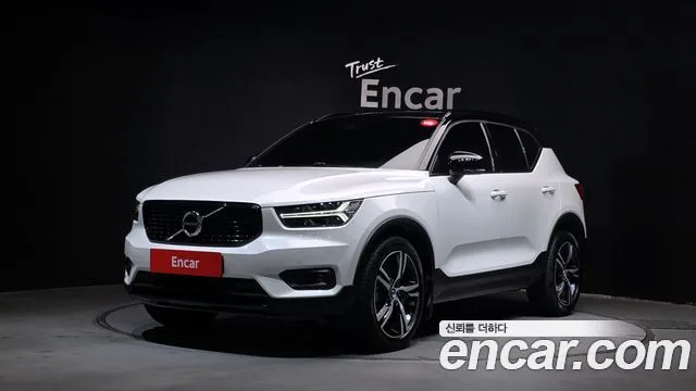 Volvo XC40, 2021 — фото автомобиля из Кореи