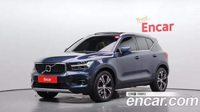 Volvo XC40, 2021 — фото автомобиля из Кореи