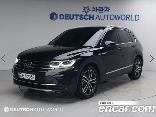 Volkswagen Tiguan, 2024 — фото автомобиля из Кореи