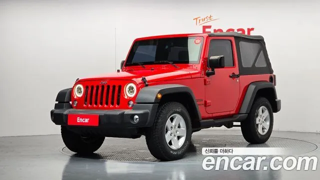 Jeep Wrangler, 2015 — фото автомобиля из Кореи