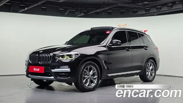 BMW X3, 2018 — фото автомобиля из Кореи